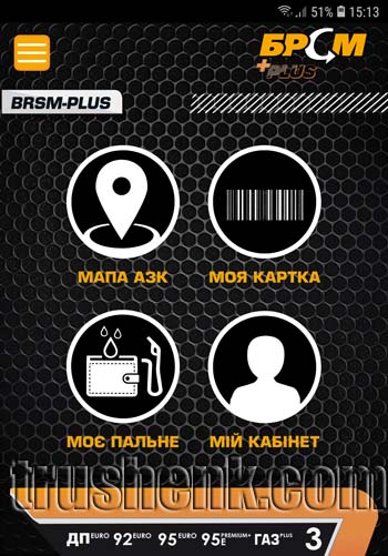 Головна сторінка після реєстрації