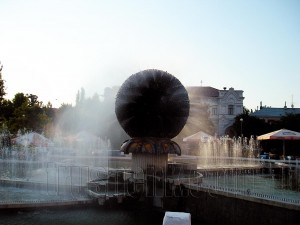 Фонтан в Херсоне