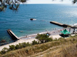 Пляжи Кацивели